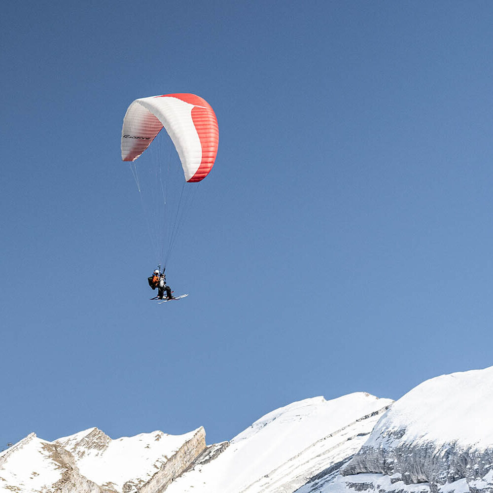 Baptême parapente à La Clusaz