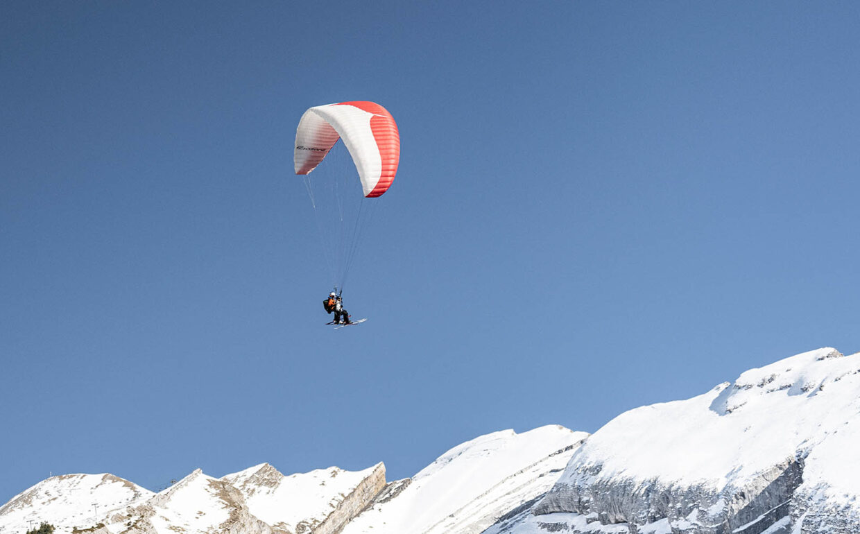 Baptême parapente à La Clusaz