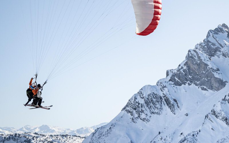 Vol et baptême parapente – Crêt du Loup