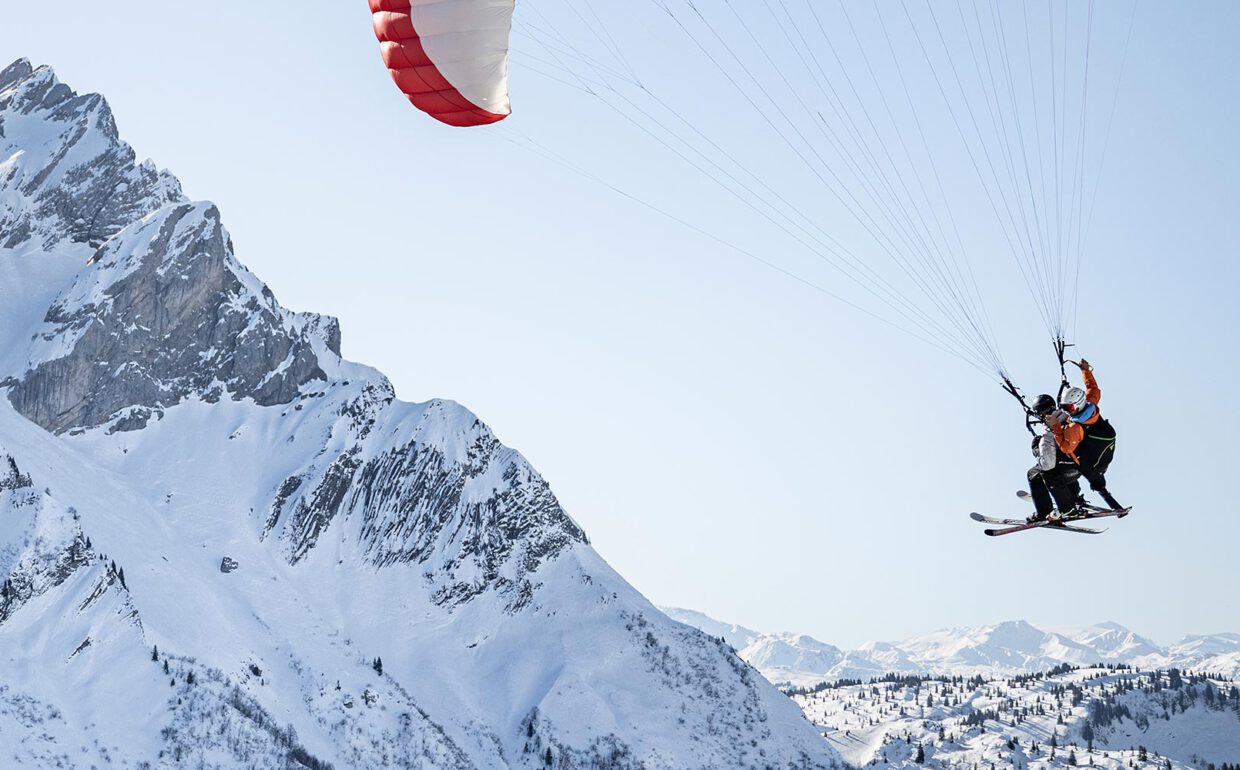 Vol parapente à La Clusaz