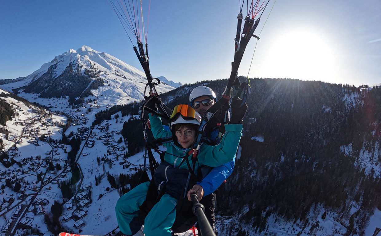 Parapente à La Clusaz
