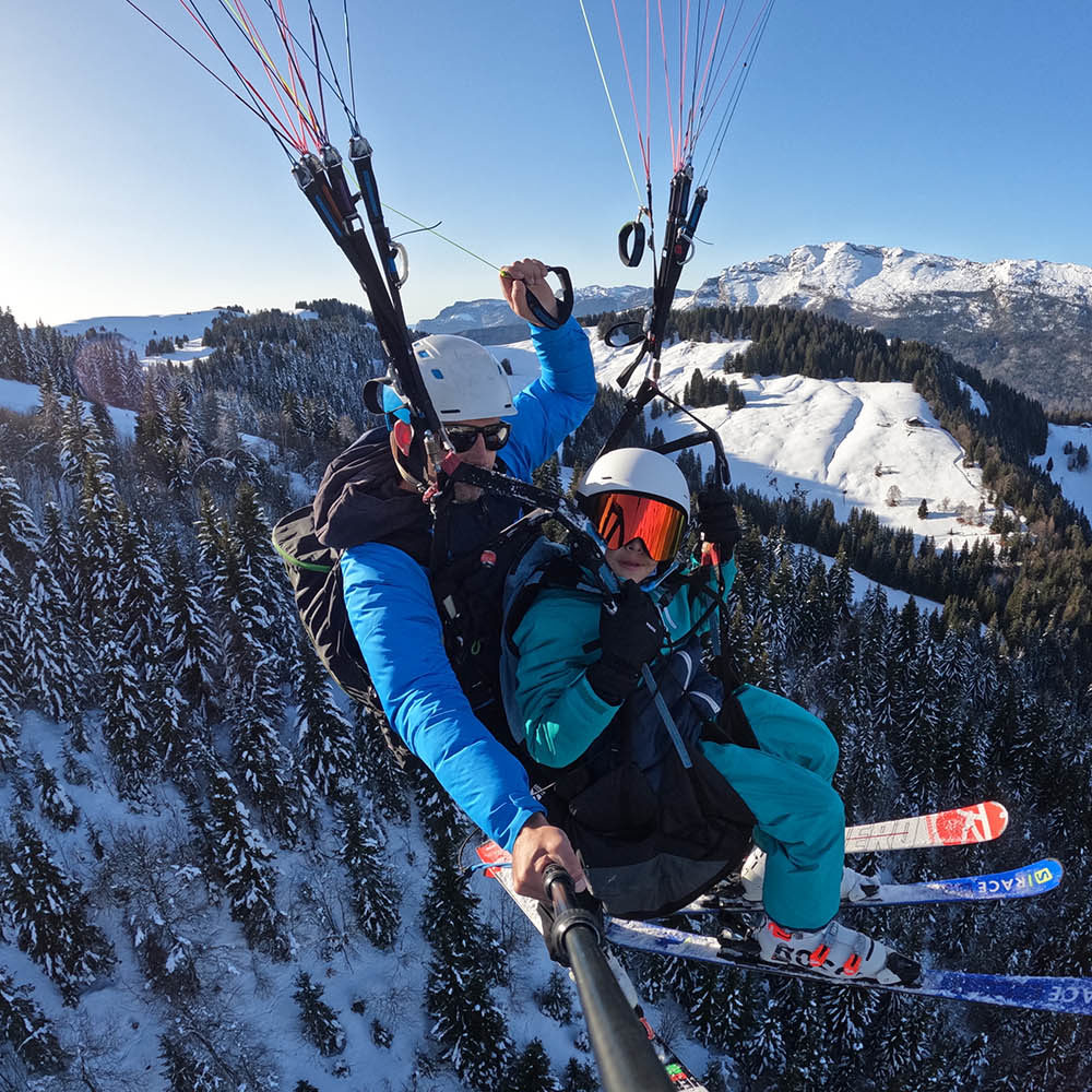 Parapente à La Clusaz