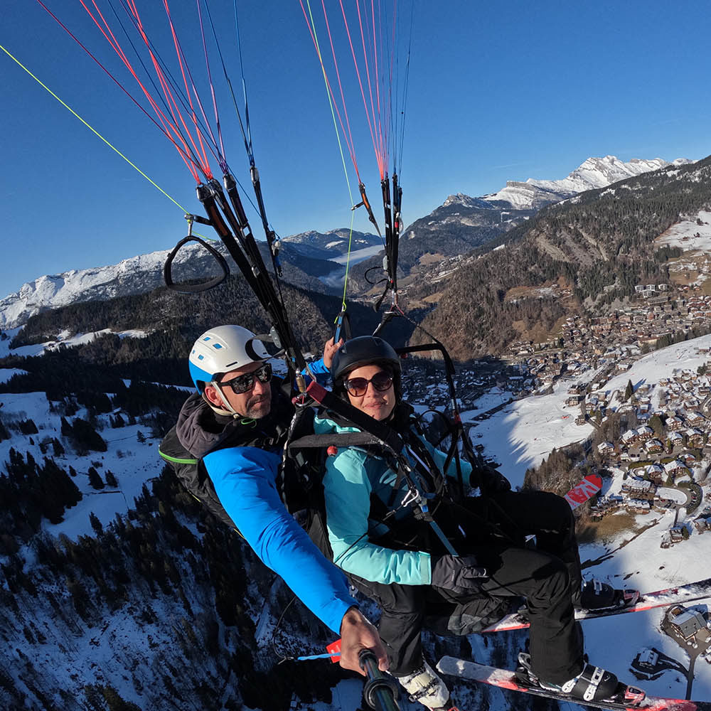 Parapente à La Clusaz