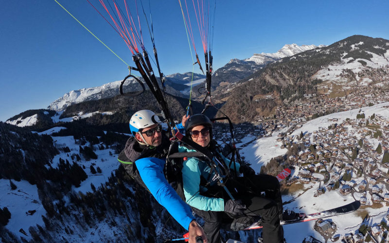 Vol et baptême parapente – Beauregard